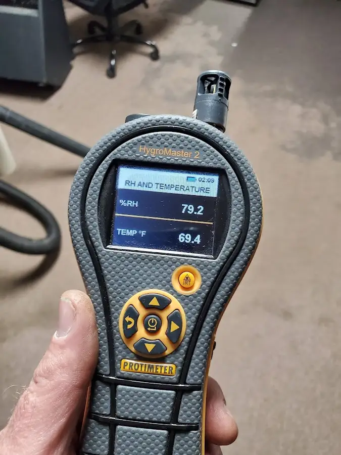 Moisture meter humidity assessment for Fire & Smoke Damage Restoration in Brownville